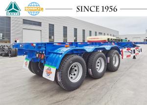 Quality 3 Axle Skeleton Trailer Exported To Tanzania wholesale
