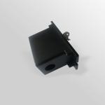 Simple Structure Elevator Spare Parts Black Lift Key Switch ABS Material