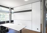 Glazed Partition Wall No Chemical Pollution Soundproof Wall Support Disassemble