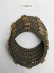 Stable Performance Bajaj Three Wheeler Parts , CG125 150 Motorcycle Clutch Plate