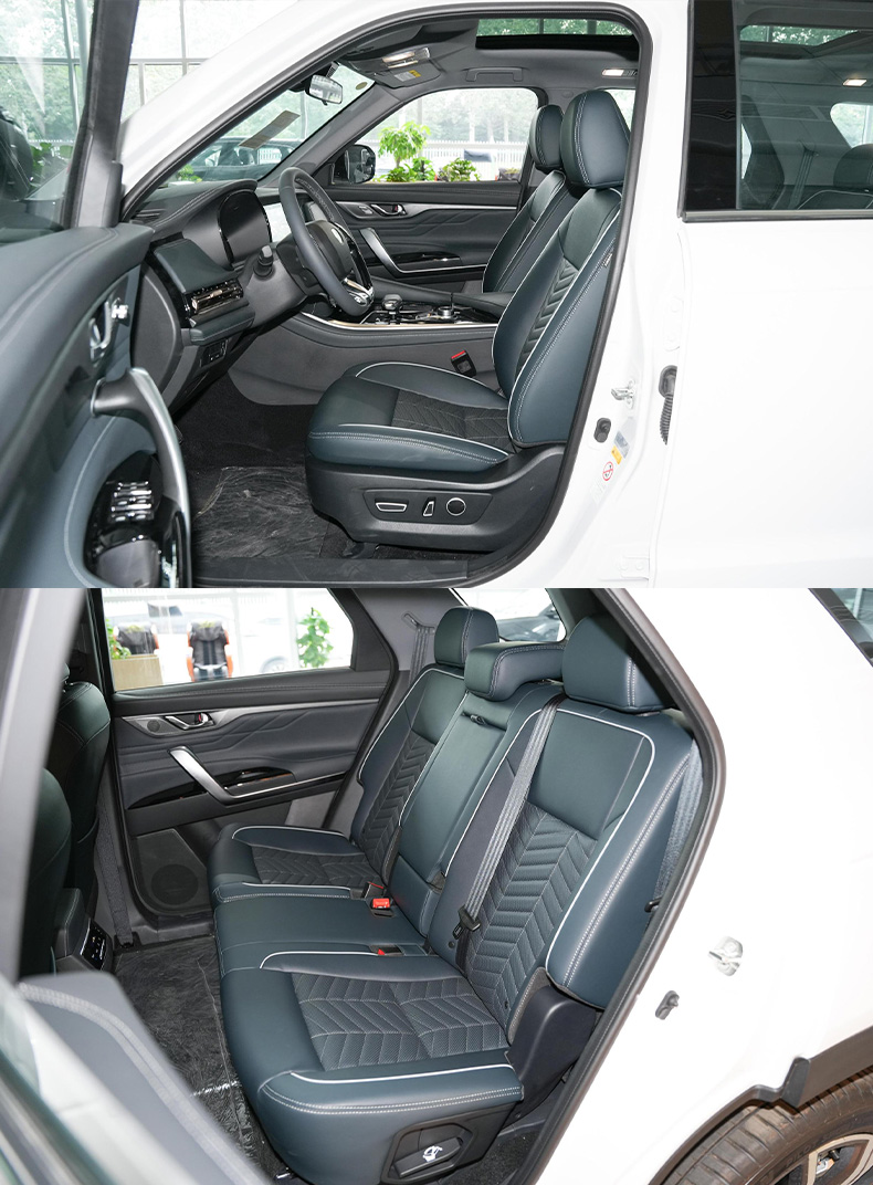 Luxury Design Changan CS95 PLUS Left Steering Two-wheel Drive Large SUV Maximum Power 150-200Ps Displacement 1.5-2.0L