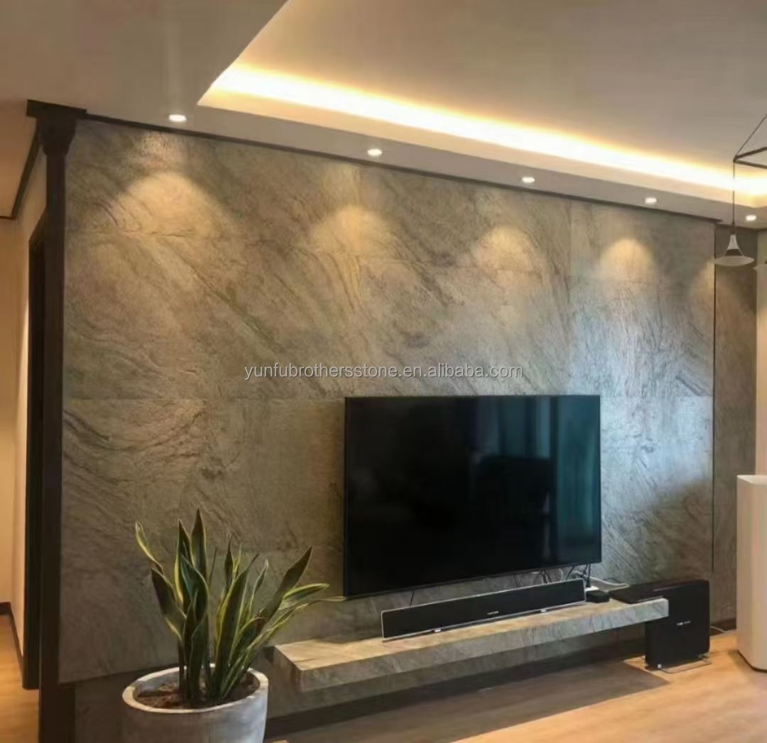 Ultra-Thin Natural Stone Veneer Sheet Wall Tiles for Modern Hotel Interior Design
