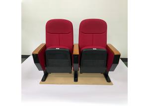 Quality Audit Customizable Church Auditorium Chairs With Wooden Writing Pad wholesale