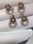 Piaget diamonds of possession earring 18kt gold with yellow gold or white gold