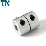 Rigid Clamping Aluminum Metric Shaft Coupling High Torque GNC