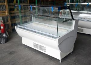 Quality 2m Slimline Delicatessen Refrigerated Serve Over Counter Fan Cooling wholesale