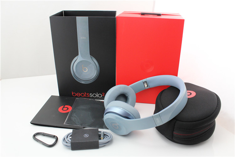 Beats Solo 2 By Dr Dre HD Wired On Ear Headphones -Gloss Grey made in china from Golden Rex Group Ltd