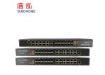 Intelligent Security Fiber Optic Network Switch 24 Ports 1000 M 35.7 Mpps