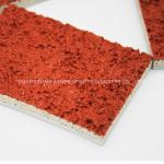UV Resistant Red Tartan Running Track PU Material Athletics Use