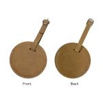 Custom Blank Sublimation PU Leather Luggage Tag For Sublimation Printing