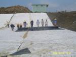 Villa Design Style 5500g/m2 ASTM Waterproof Bentonite Geotextile Geosynthetics
