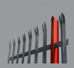 Hot Dipped PVC Coated Europe Palisade Fence for Outdoor