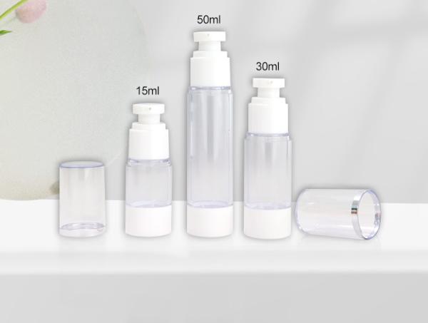 Airless Bottle Skin Care Airless Pump Bottles 15ml 30ml 50ml Sustainable