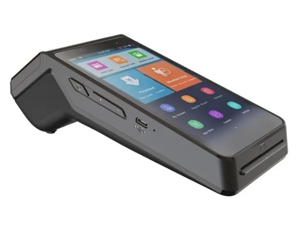 Commercial Retail Mobile POS Terminal with 5.5 inch HD Display and Multi-Touch Display
