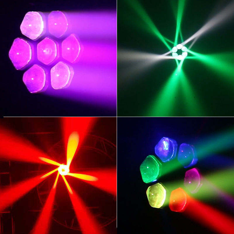 Project Installation 300w Moving Head RGBW 4in1 Wash Effect LED Lights for Wedding Stage