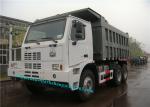 Mining Industrial Dump Truck , 70T Earth Mover Dump Truck ZZ5707V3840CJ