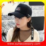 QF17024 Sun Accessory tendy fashion ball caps for girls ,caps in stock MOQ only