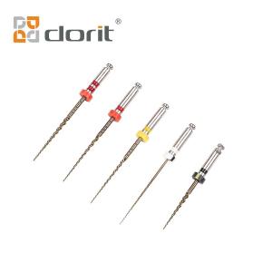 Quality 25mm Dental Endo Files Rotary Myth Files Heat Activated Golden Endo File wholesale