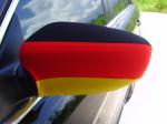 Custom Color Rear View Mirror Cover Germany Flag Silkscreen Printing Sublimatin