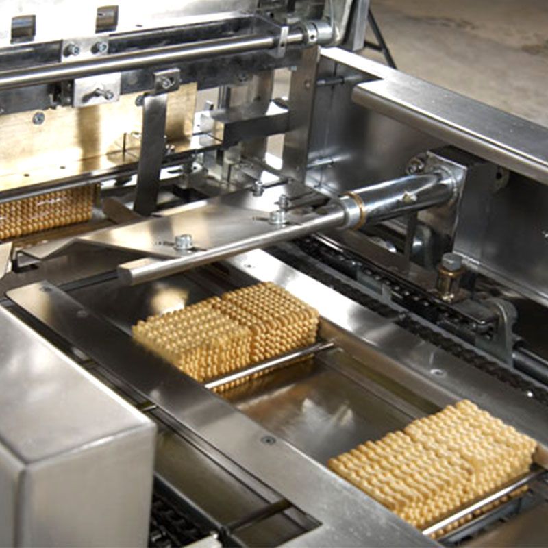 Grey Wafer Packing Machine Automatic Rice Cake Packing Machine