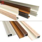 Solid Laminate Flooring Aluminium Bullnose Stair Nosing Staircase Protection