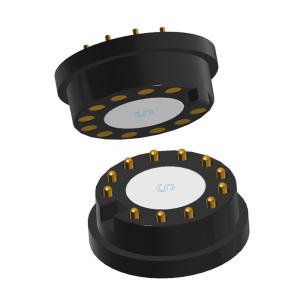 Quality Customized Pogo Pin Magnetic Connector 12 Pin Male And Female Magnetic Connector Round wholesale