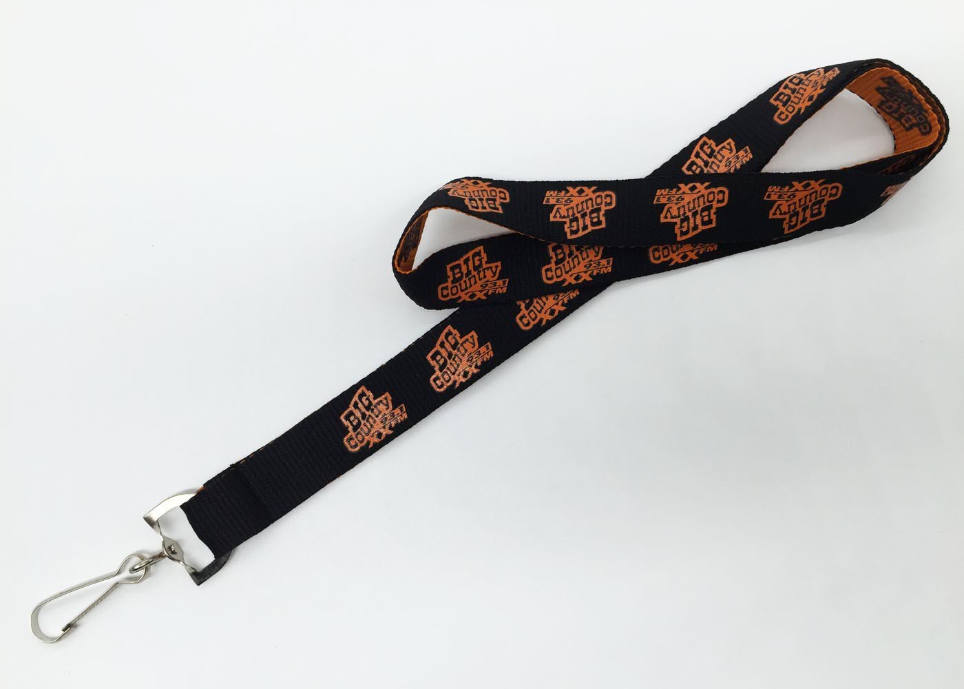 ECO Friendly Polyester Nylon Breakaway Neck Lanyard With Detachable Clip