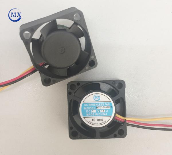 Ball Bearing Dc Axial Fans , Brushless 25mm Micro Cooling Fan For Sensor