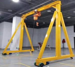 Quality 2m - 10m Electric Gantry Crane Flexible And Adjustable wholesale