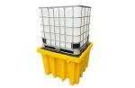 4 Sides Forklift Entry PE Pallet L1380 W1380 H900mm 385Gallon