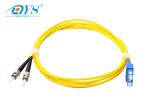 Duplex Multimode OM1 3 Meters ST to LC Fiber Optic Patch Cord