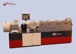 Quality Filling Lab Scale Twin Screw Extruder , 35mm Double Screw Extruder Machine wholesale