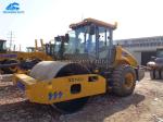Single Drum XCMG 14 Ton XS143J Mechanical Vibratory Roller Compactor With Pad
