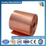 C1100 Red Copper Strip Sheet 7-610mm Width Rolled Coil C10200 C26800 Bright