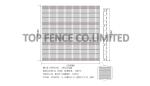 3D wire mesh fence panels