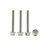 Hex Flange Bolt Chinese Factory Supply Titanium Alloy Steel Hexagon Flange Bolts