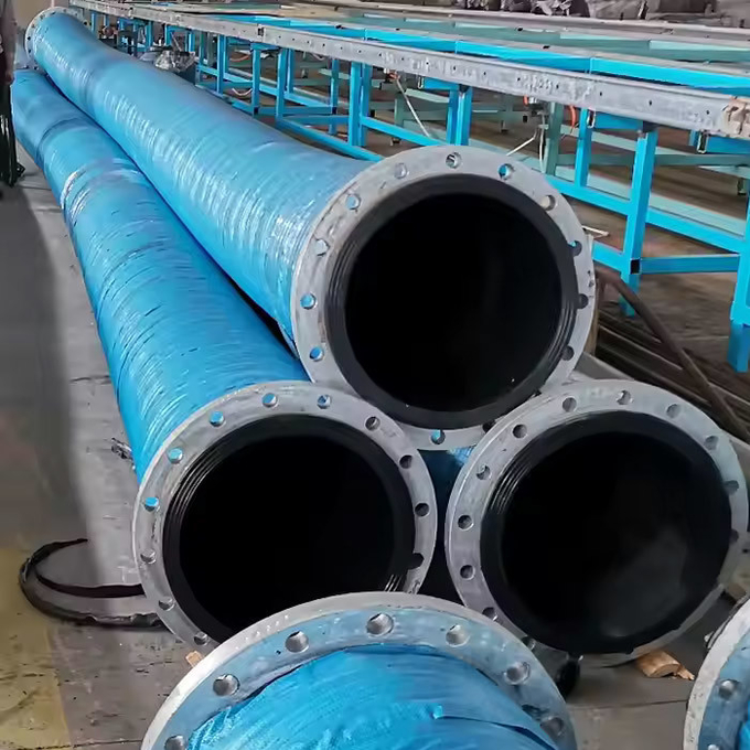 Water Discharge Hose Pipe Lay Flat Connect Rubber PVC Black Drain Extension