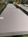 Hot Rolled Stainless Steel Plate Sheet SS304 Checkered Diamond Galvnized 120mm