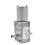 Metal / Copper Worm Gear Motor 12v JGY370 DC Motor With Worm Gear 3kg.cm