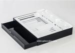Black White Clear Acrylic Cosmetic appliances Make up Organizer Display Stand