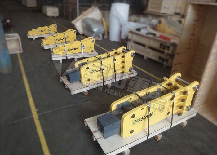 CE Certified Hydraulic Hammer Breaker 45mm Tool For Sunward Excavator SWE18