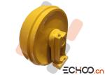 D5K Yellow Dozer Undercarriage Parts , 50Mn Front Idler Assy Crack Resisrant