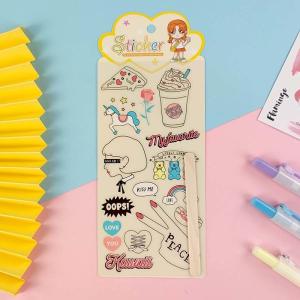 Quality Wiping Custom Transfer Stickers Vinyl UV Offset Printing DIY Manual Account wholesale
