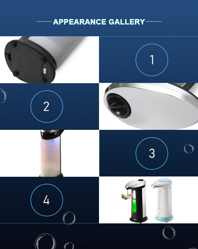 Refillable Touchless Dish Soap Dispenser