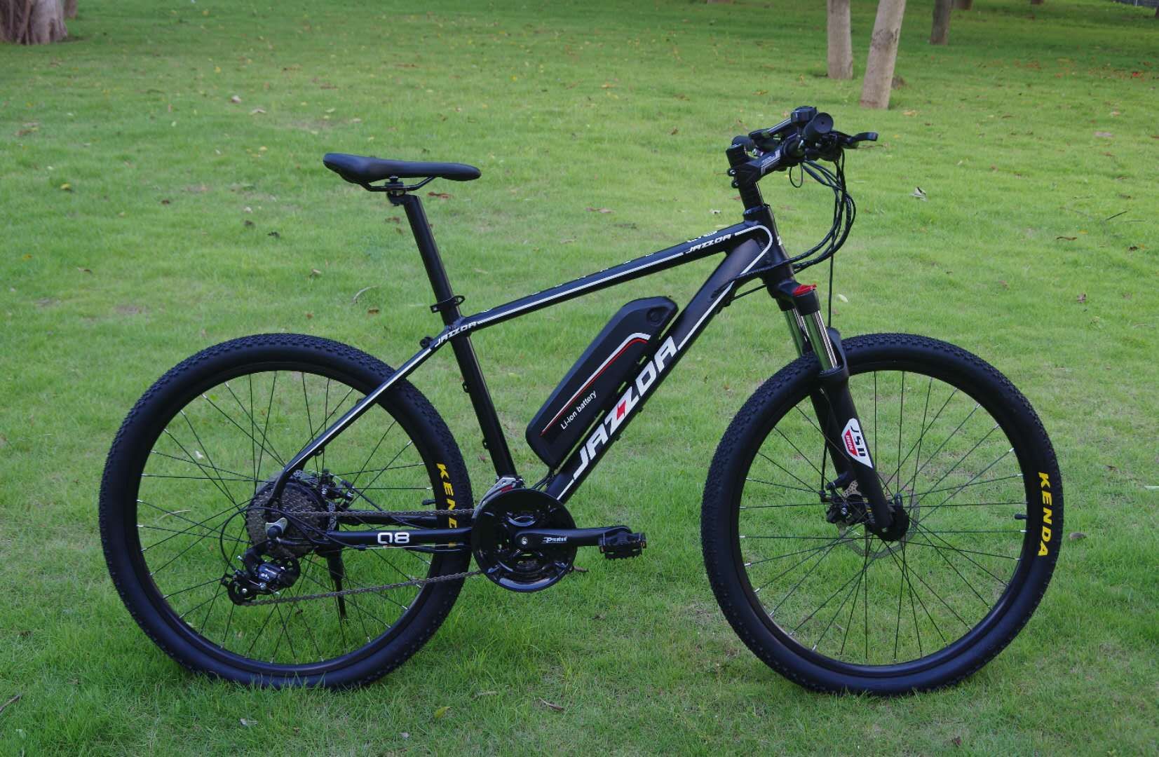 26 Inch 250W 350W Electric Mountain Bicycle 48V Lithium Battery And 24 Speed Gears