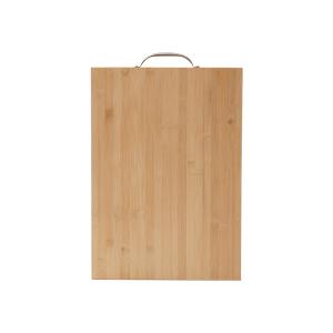 Quality Simple Natural Custom Bamboo Cutting Board With Iron Handle wholesale