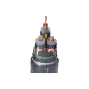 Quality XLPE Insulated Copper Conductor Steel Tape Screen Medium Voltage Power Cable 3*120mm2 wholesale
