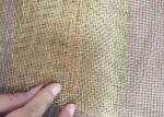 Ultra Thin Architectural Glass Laminated Wire Mesh Brass Woven 0.5mm