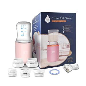 Quality Quick Heating Infant Bottle Warmer 3 Mins Warming Breast Milk On The Go Temperature Control wholesale