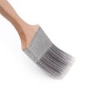 Angled paint brush,wood paint brush,paint brush filament with long wooden handle